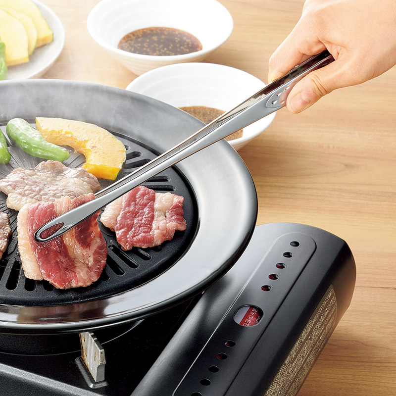 燕熟の技　　ステンレス菜箸トング