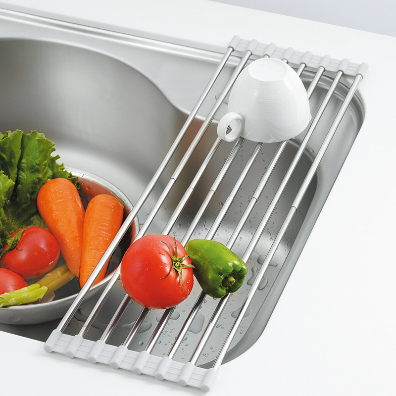 デイズ　　伸縮水切りラック