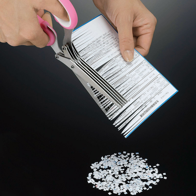 シュレッダーはさみ 一刀量断