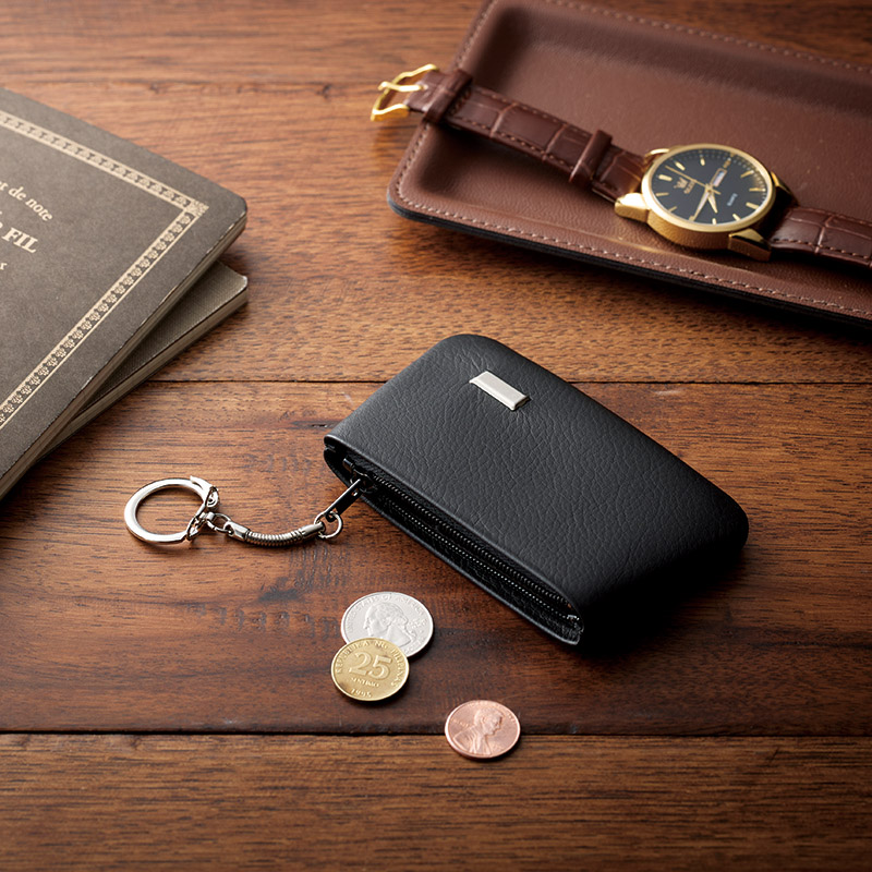 昭和レトロ小銭入れ(ブラック)