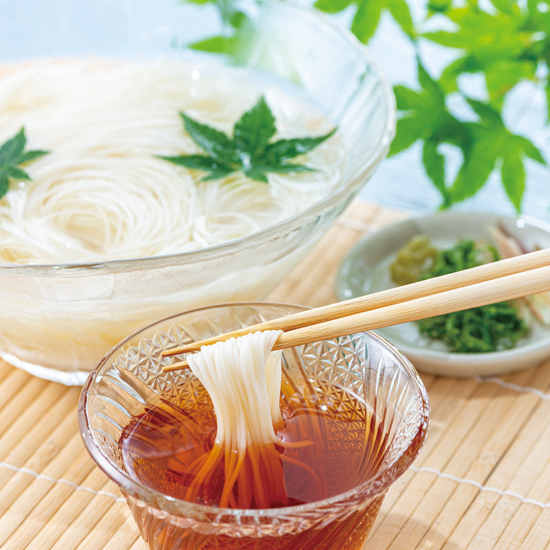 北海道小麦使用手延そうめんゆめこより