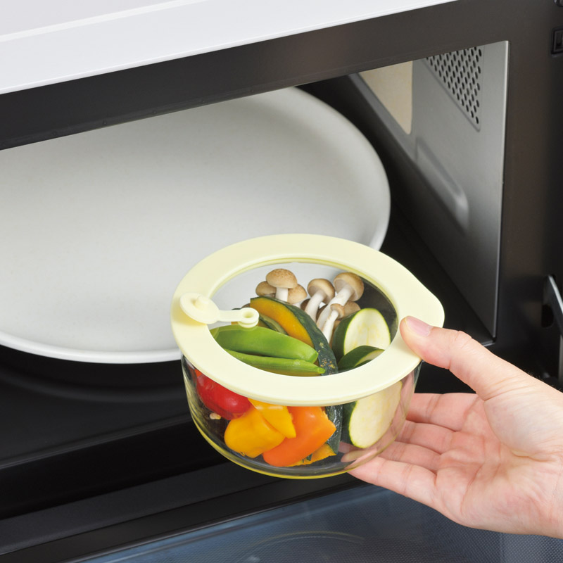 電子レンジ対応NEWグラスコンテナ