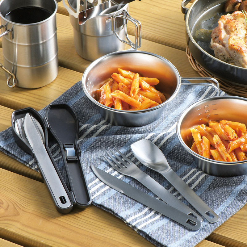 郷技　　カトラリー2pcsセット(ケース付)