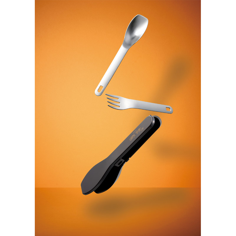 郷技　　カトラリー2pcsセット(ケース付)