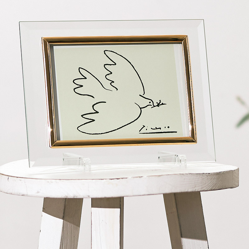 ピカソ クリスタル「平和」