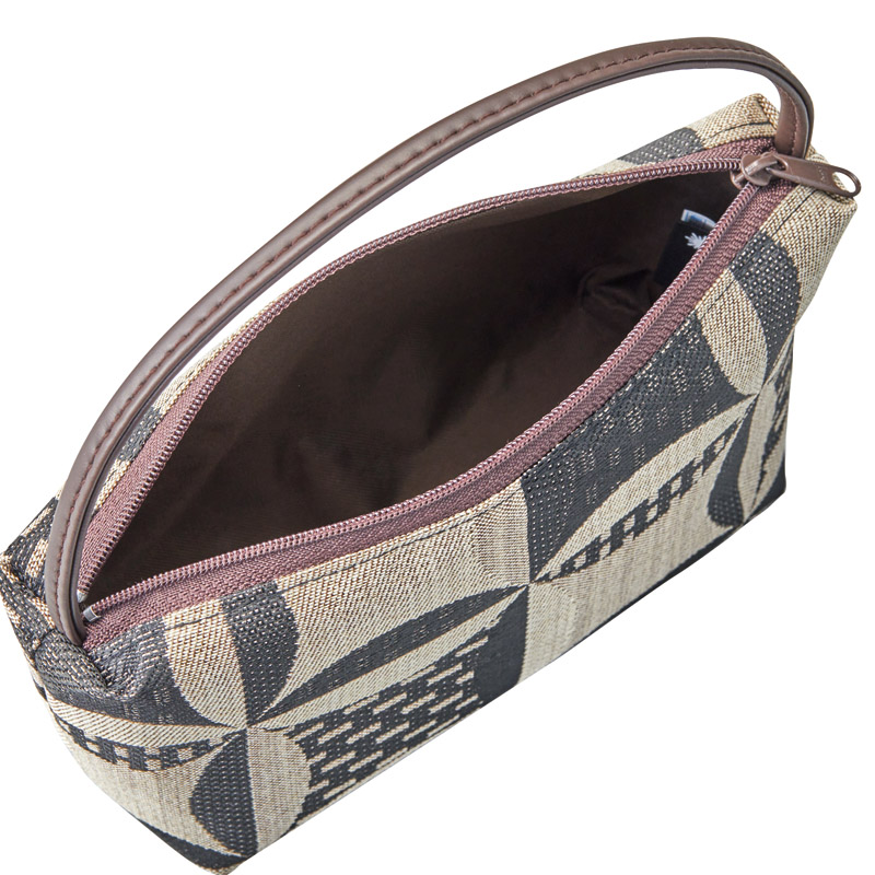 愛知県産尾州織ポーチ