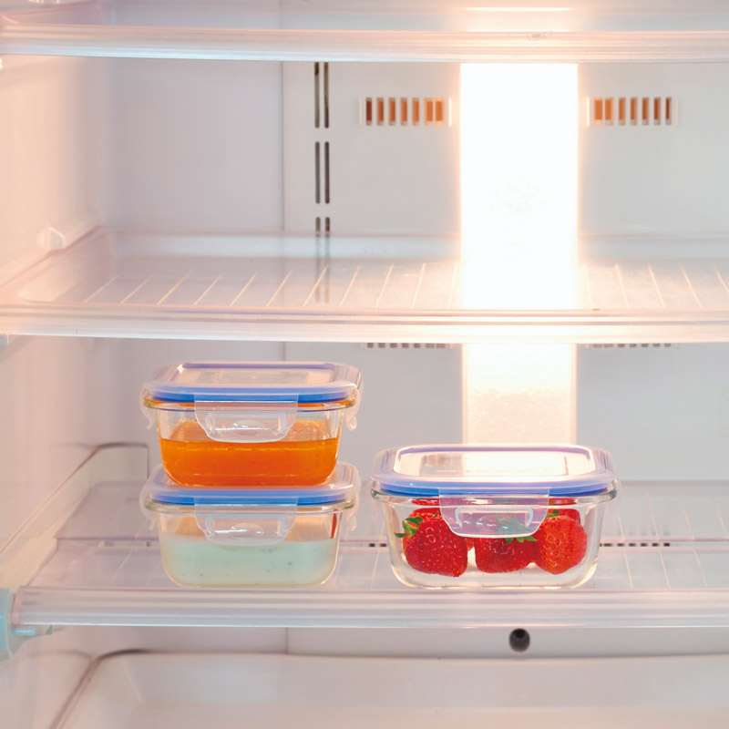 レッシュ　　耐熱ガラス容器3点セット