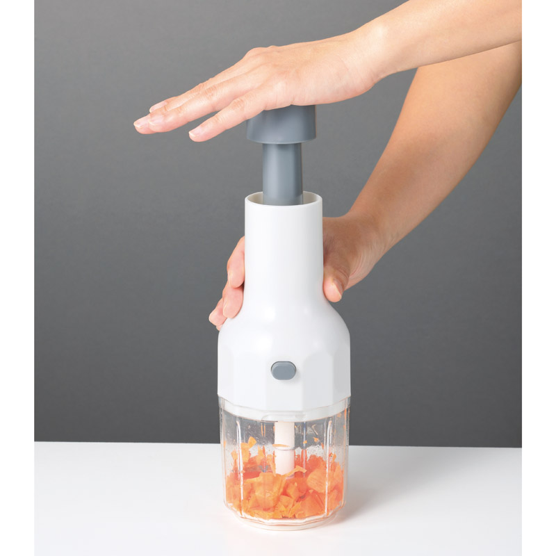 押すだけ簡単フードプロセッサー