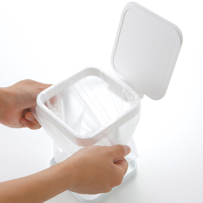 蓋付きポリ袋エコホルダー