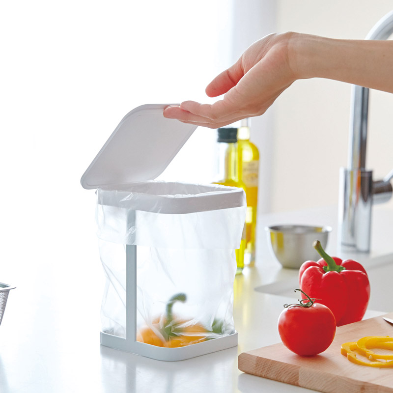 蓋付きポリ袋エコホルダー