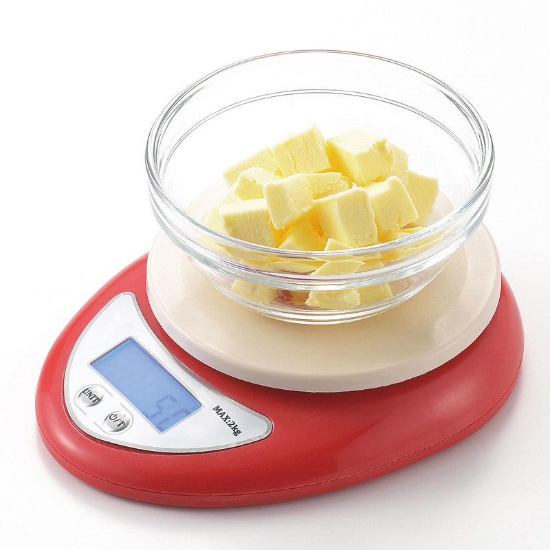 マリ･クレール　　デジタルキッチンスケール2kg