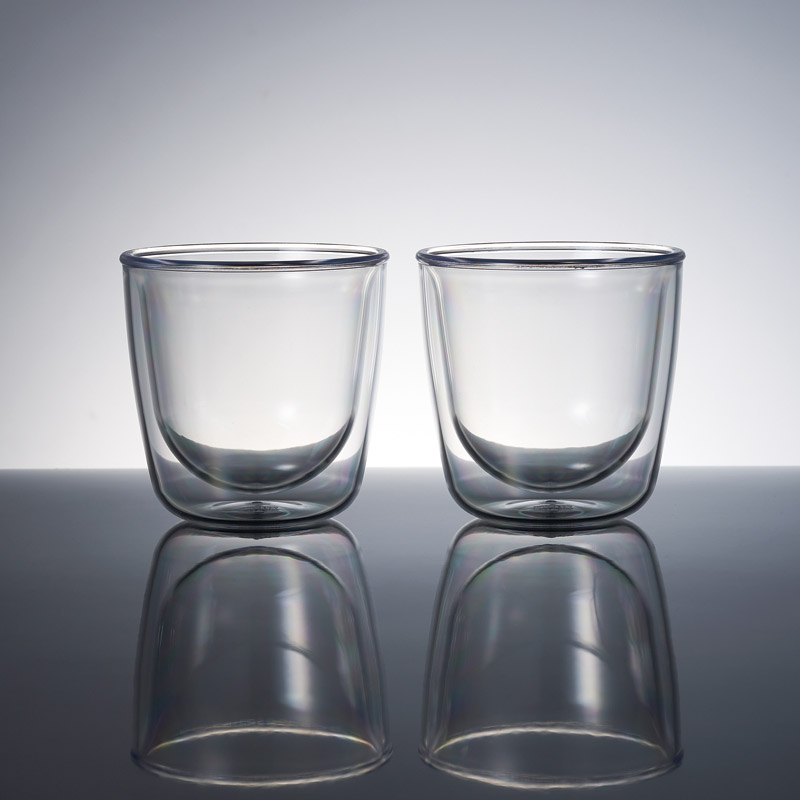 燕三　　割れないダブルウォールグラス2個組