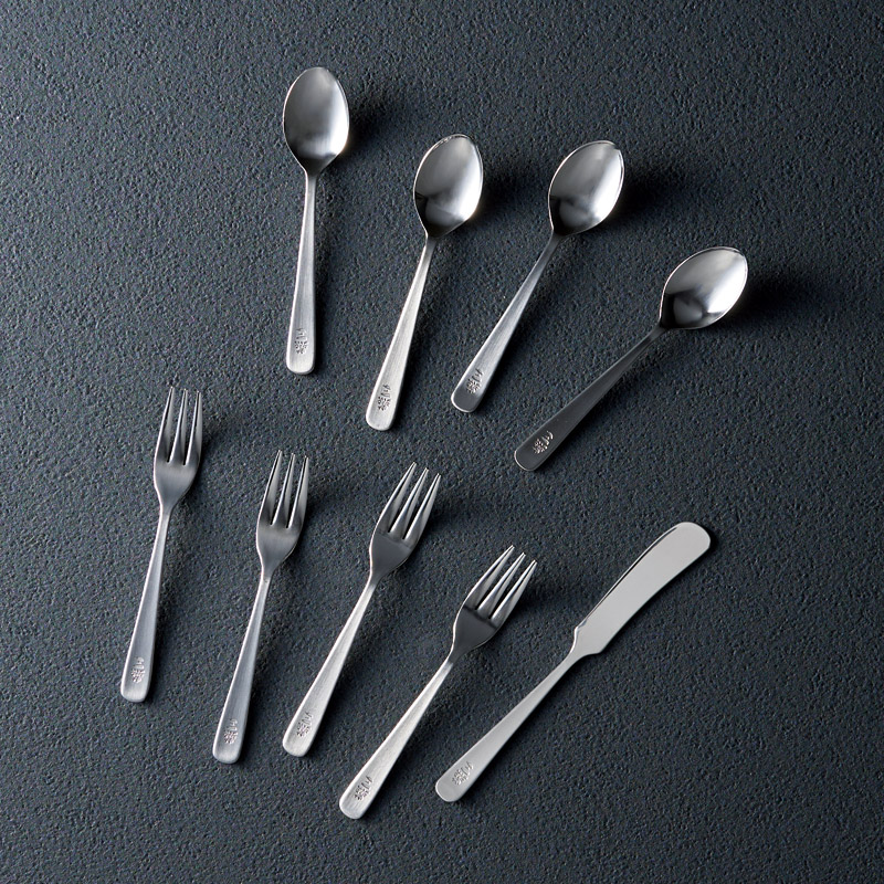 燕三　　ステンレスライラックカトラリー9P