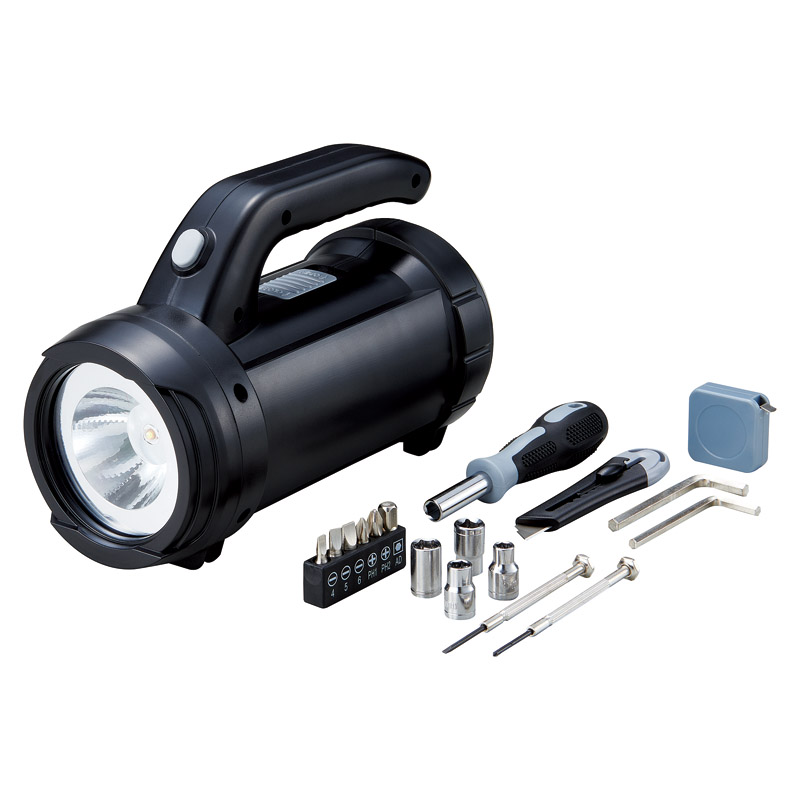 工具付懐中ライト