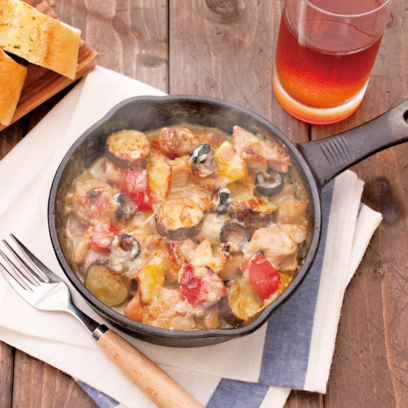 ヘビーズ　　鉄スキレット18cm