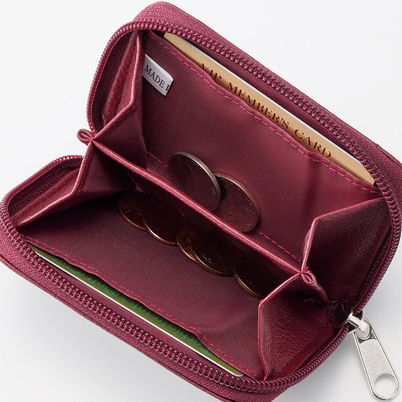 キャティフェラーリ　　ラウンドファスナーコインケース