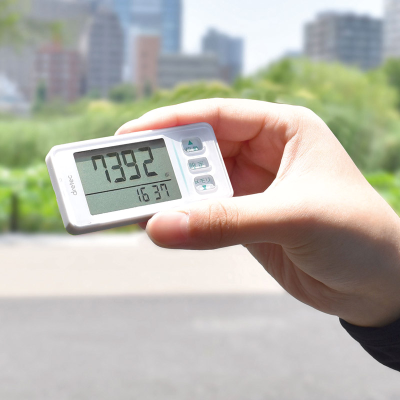 ドリテック　　大画面歩数計