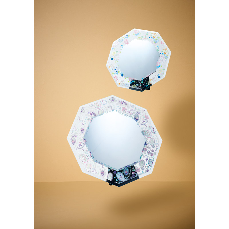 なかのまりの八角ミラーアート