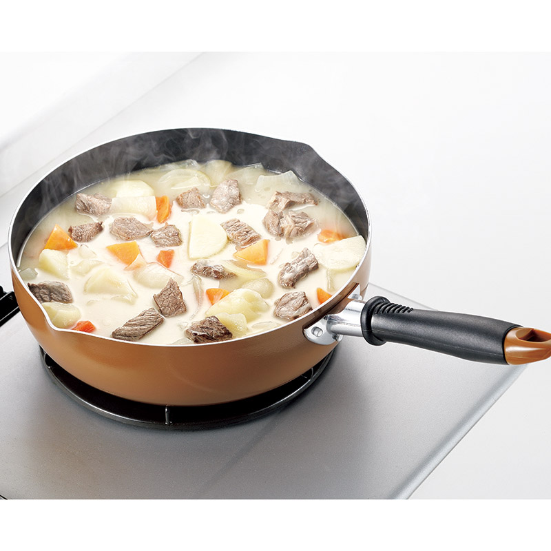 来栖けい　　深型両口フライパン24cm