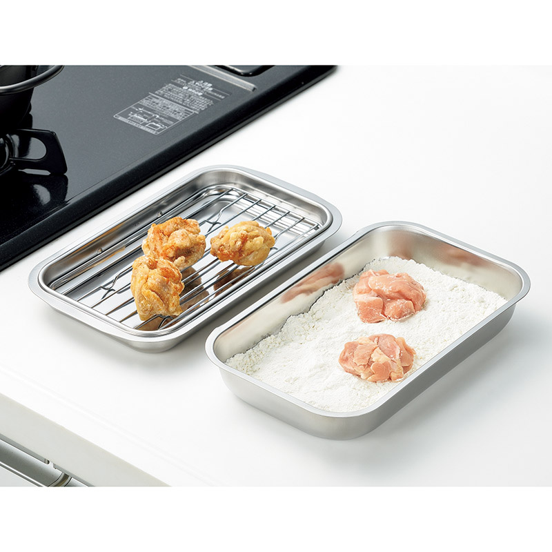 燕熟の技　　浅型バット&バット(アミ付)