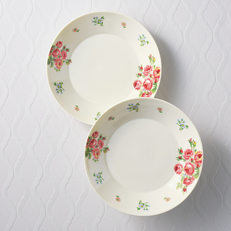 ローラ アシュレイ　〈バンチェッド ロージズ〉　ペアパスタセット