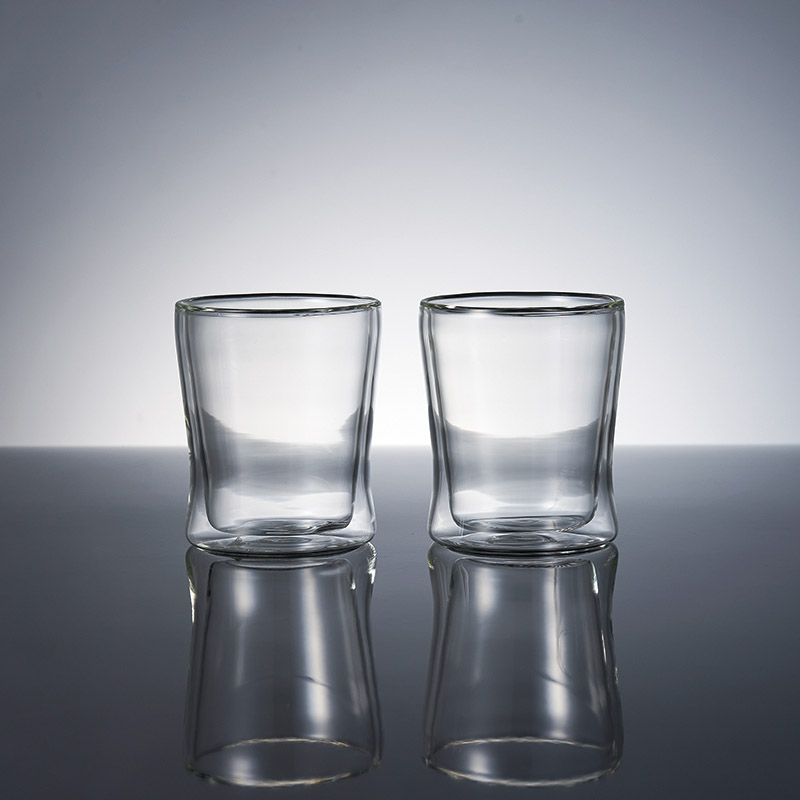 ウェルナーマイスター　　耐熱二重ガラス フリーグラスペアセット