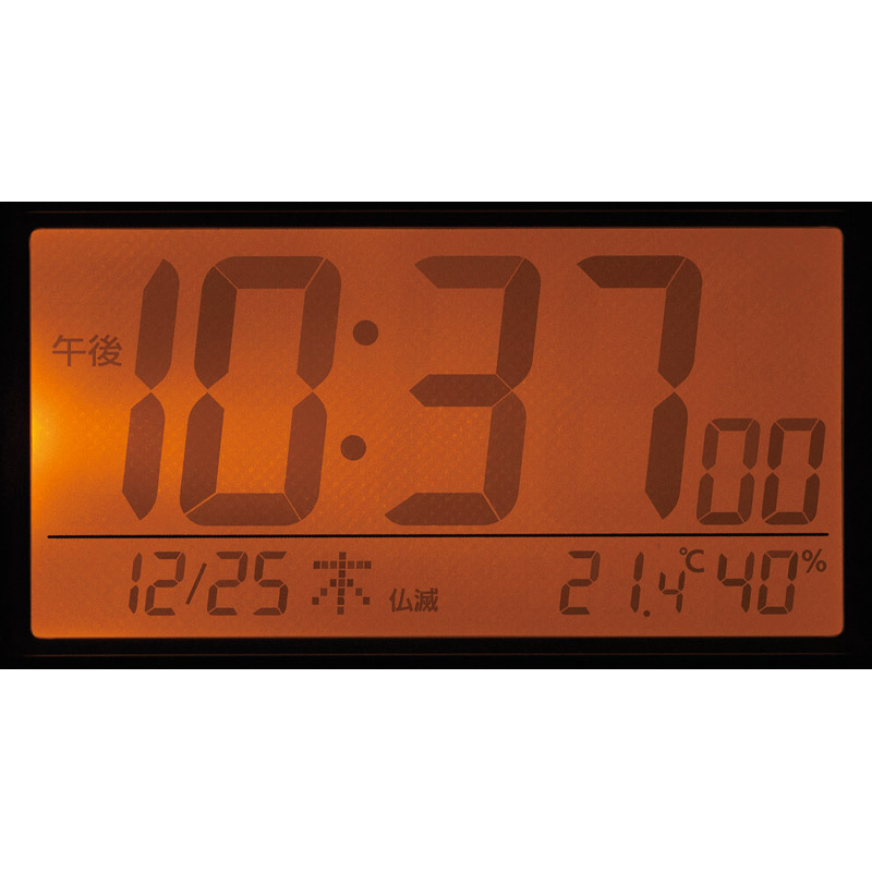 リズム　　電波アラームクロック