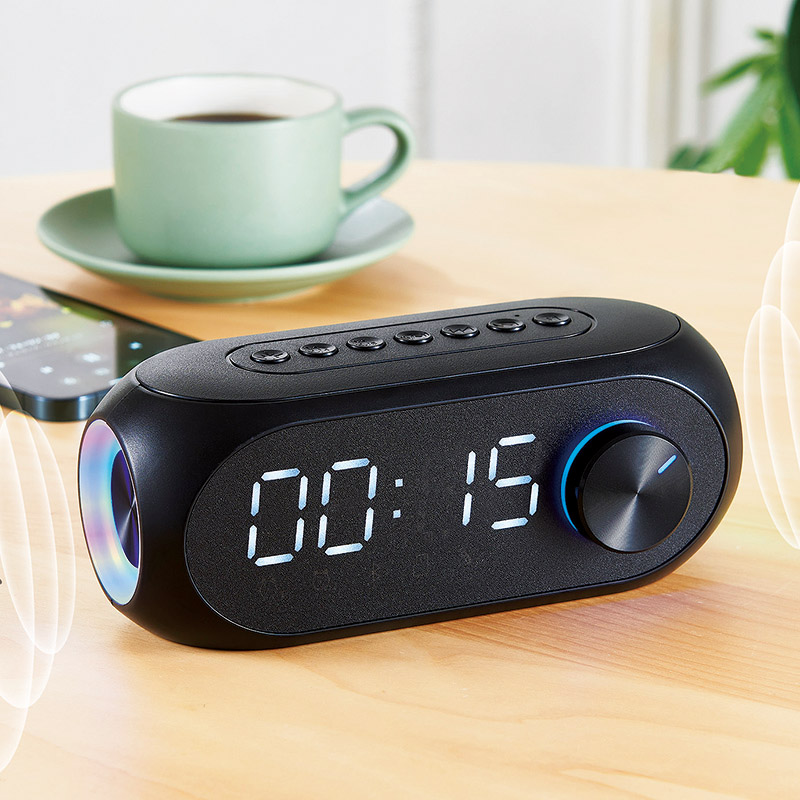 ワイヤレススピーカー付クロック
