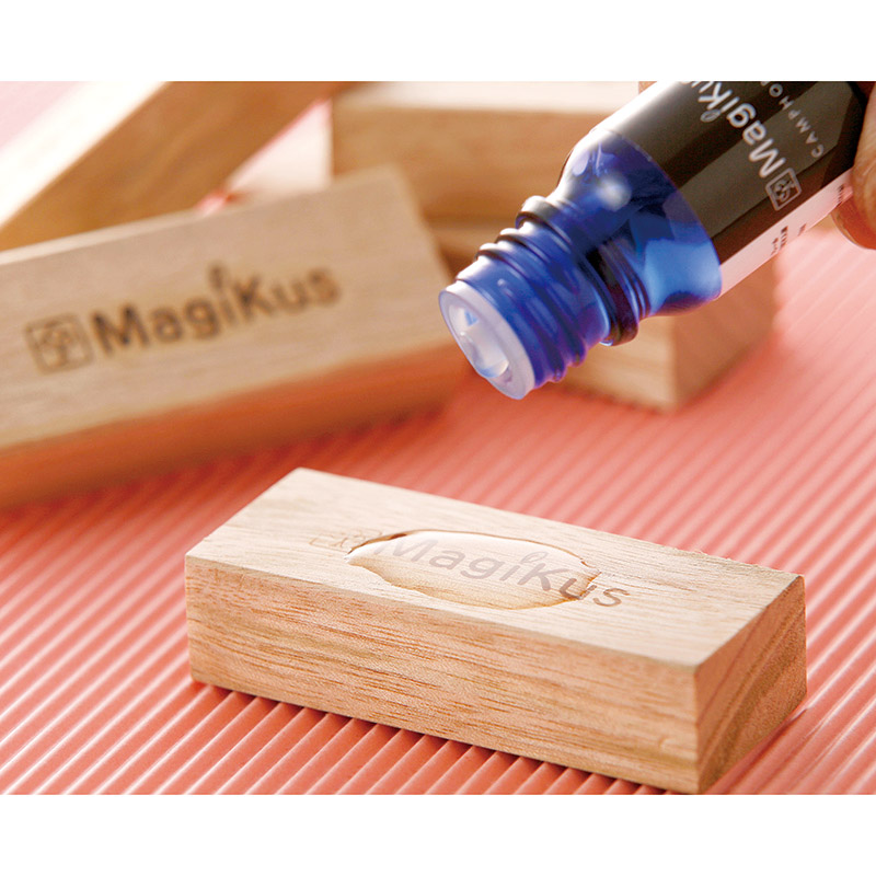 Magikus　　カンフルオイル&天然防虫ブロックセット