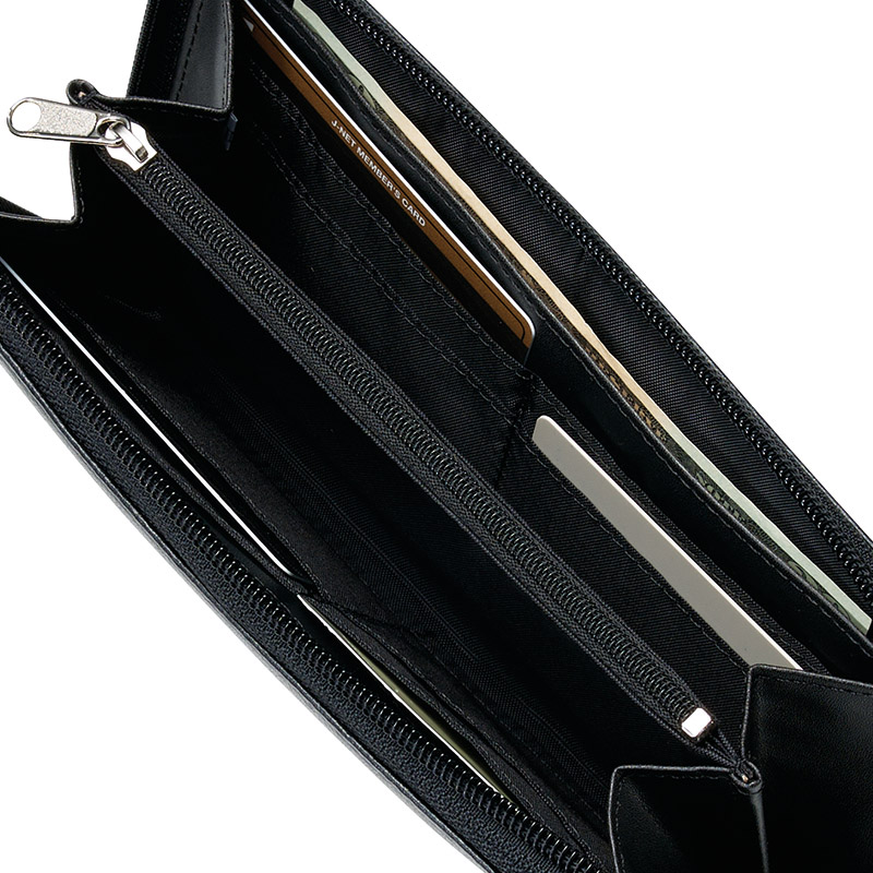 カンサイセレクション　　ラウンドファスナー長財布