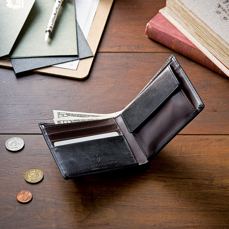 イングランドハウス　　メンズ二つ折り財布