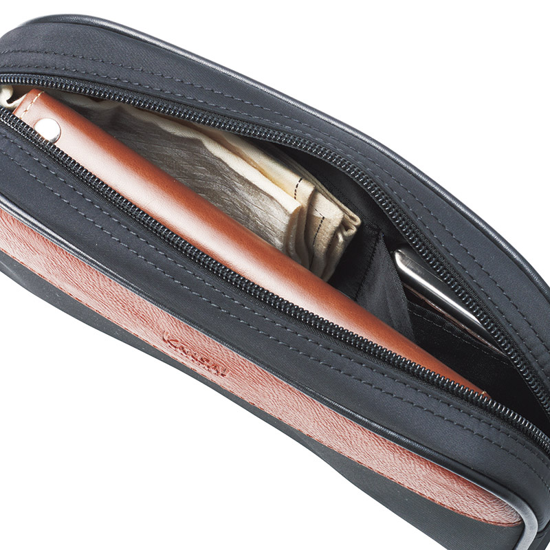 カンサイセレクション　　セカンドバッグ(ブラック)