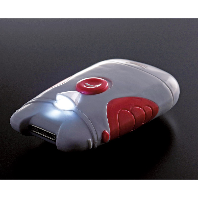 LEDライト付電動爪切り