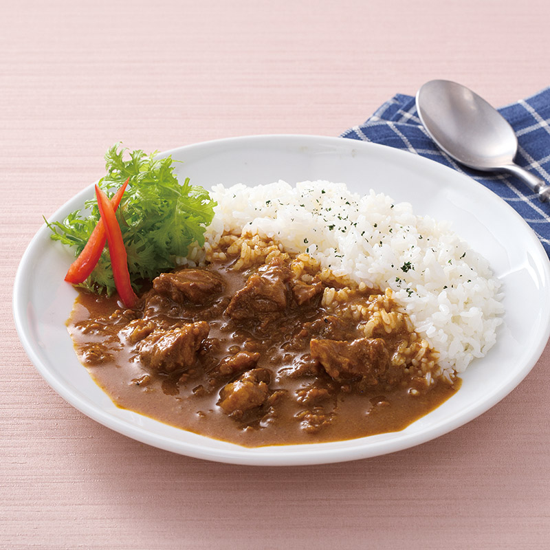 黒毛和牛を使ったビーフカレー