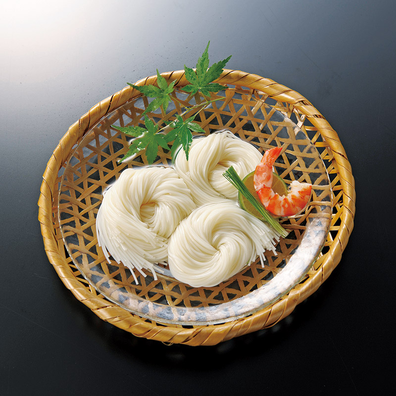 北海道小麦使用手延そうめんゆめこより