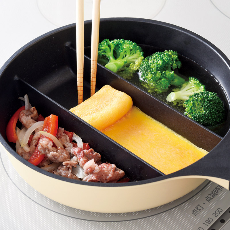 センターエッグトリプルパンmini