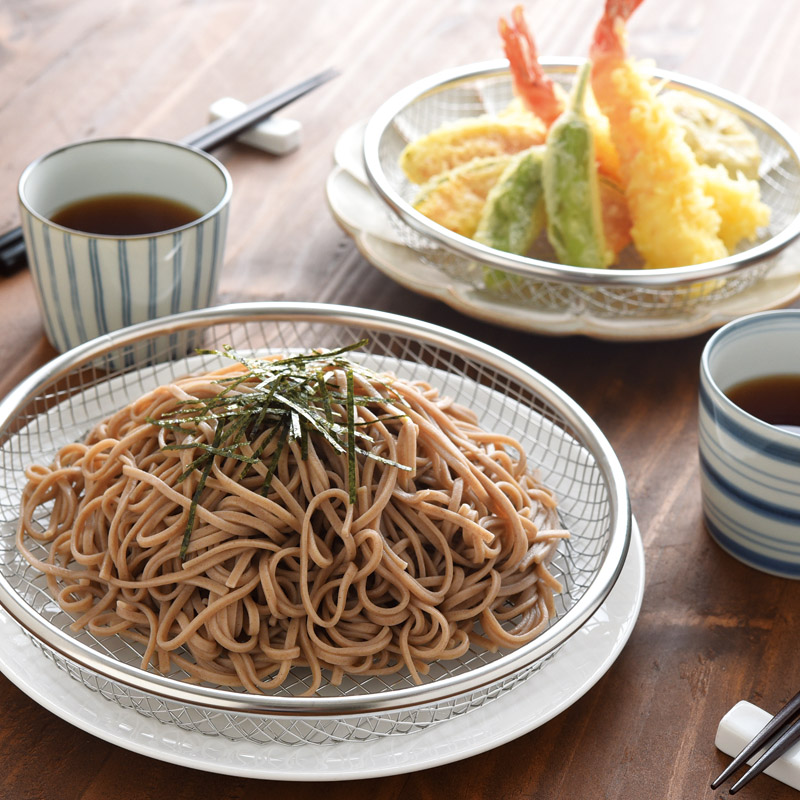 逸品物創 お皿のざる22cm3点セット