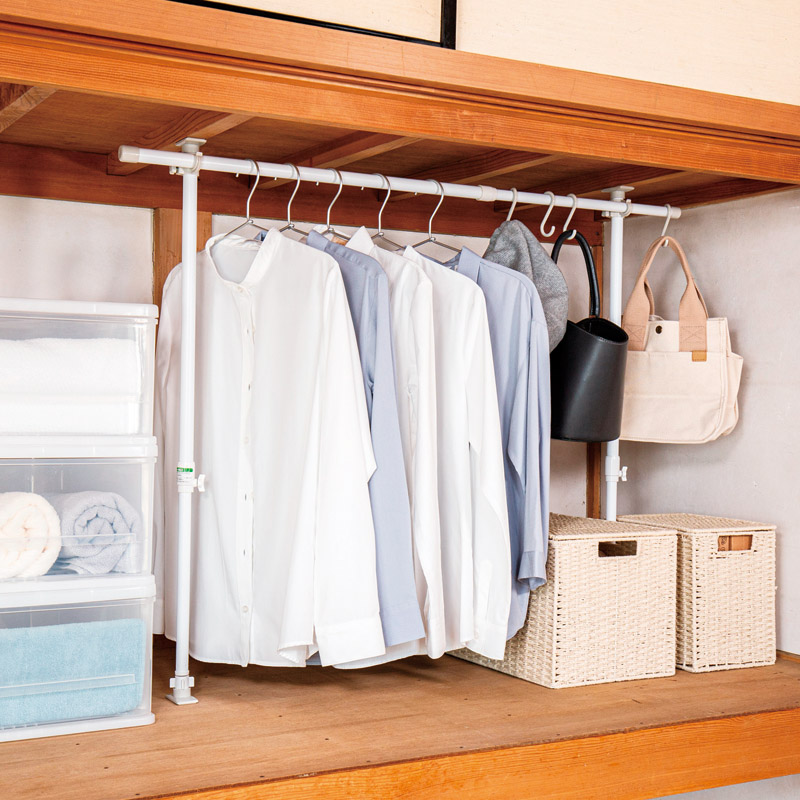 セキスイ　　押入れハンガーポール