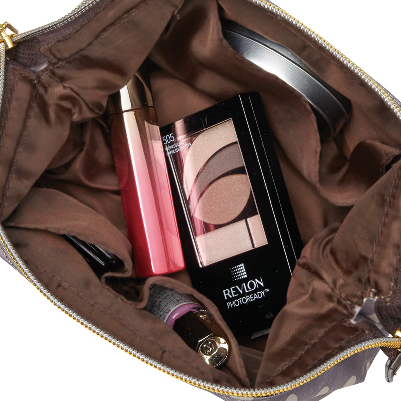 アトリエエトラ　　ポーチ(チャーム付)(グレー)