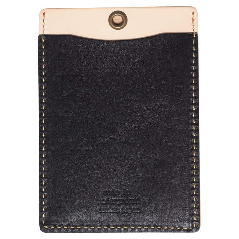 made in underground osaka.japan　　オイルヌメ革パスケース