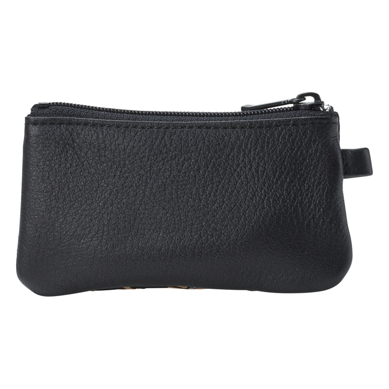 印伝　　ファスナー小銭入れ