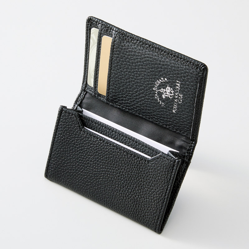 サンタ･バーバラ ポロ&ラケット クラブ　　名刺入れ(ブラック)