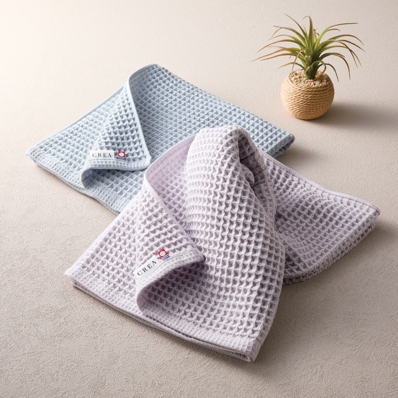 クレア　　今治ワッフルソフト バスタオル