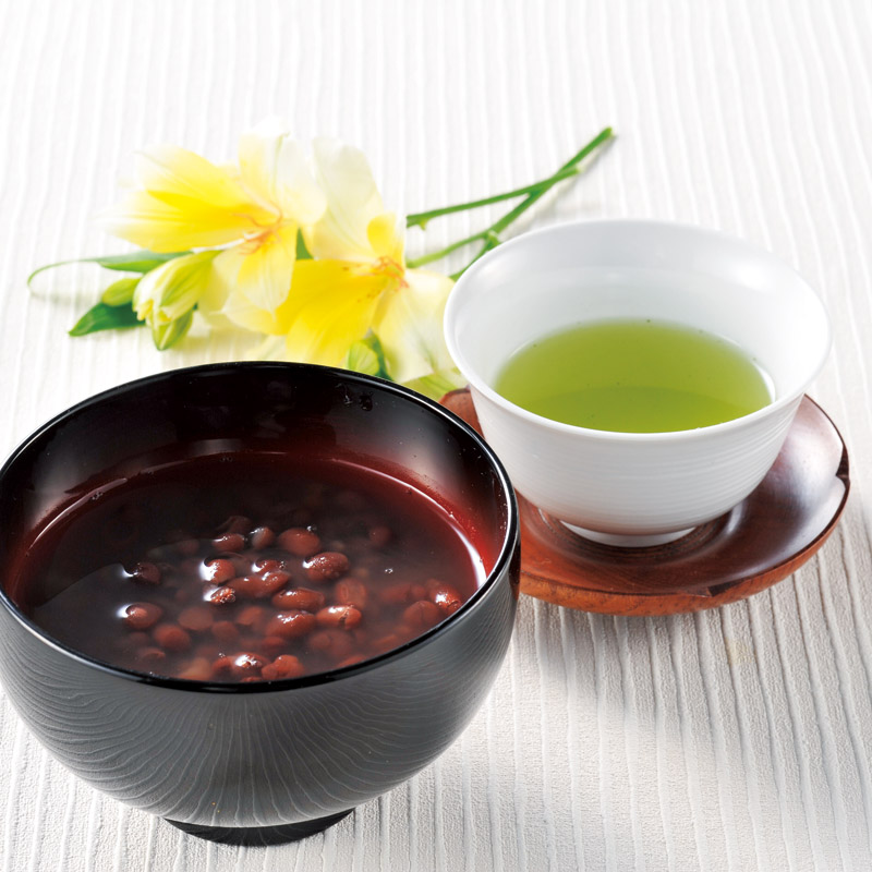 茶季　　名物甘味おしるこ