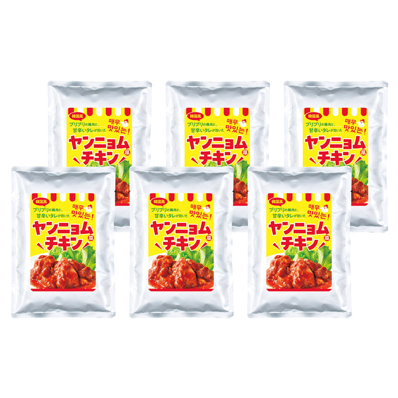 ヤンニョムチキン 韓国風甘辛チキン