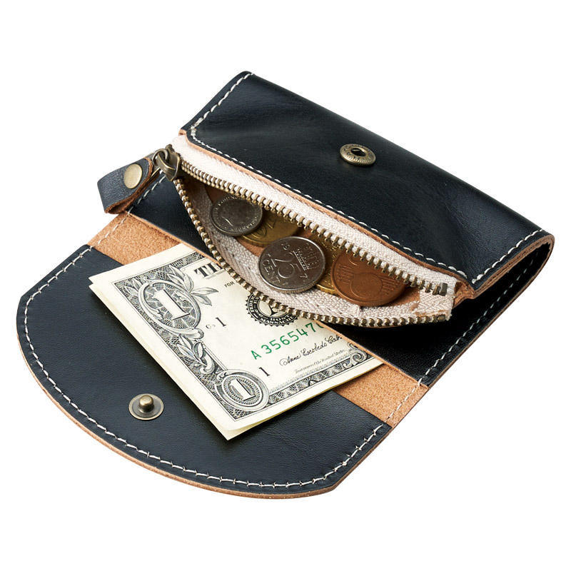 made in underground osaka.japan　　ヌメ革小銭入