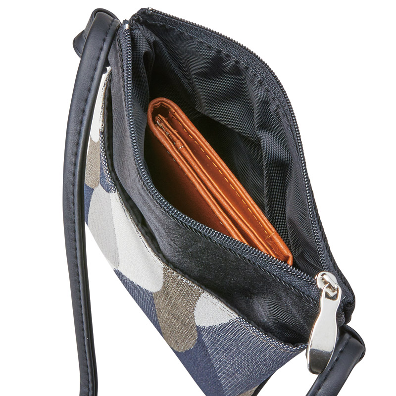 愛知県産尾州織スマホポシェット