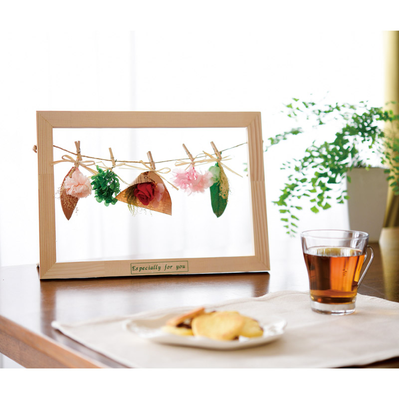 プリザガーランドフレーム