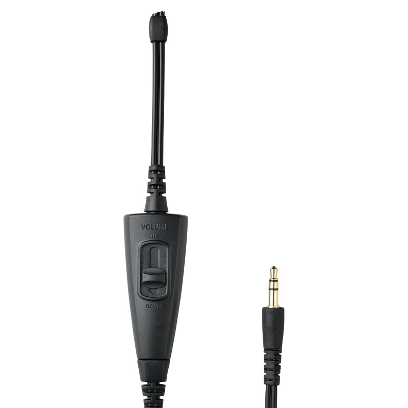 オーディオテクニカ　　ボリュームコントローラー付きダイナミックヘッドホン