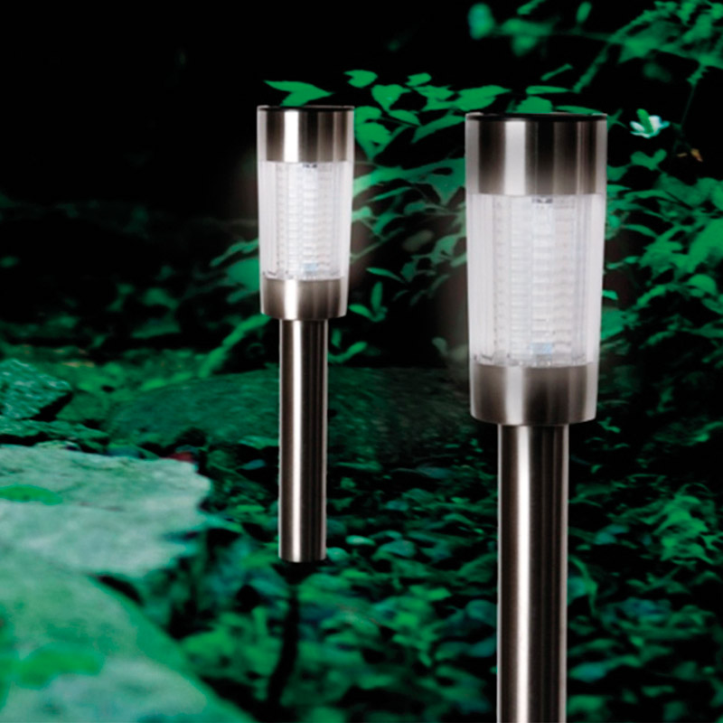 ソーラー式ガーデンライト2本セット